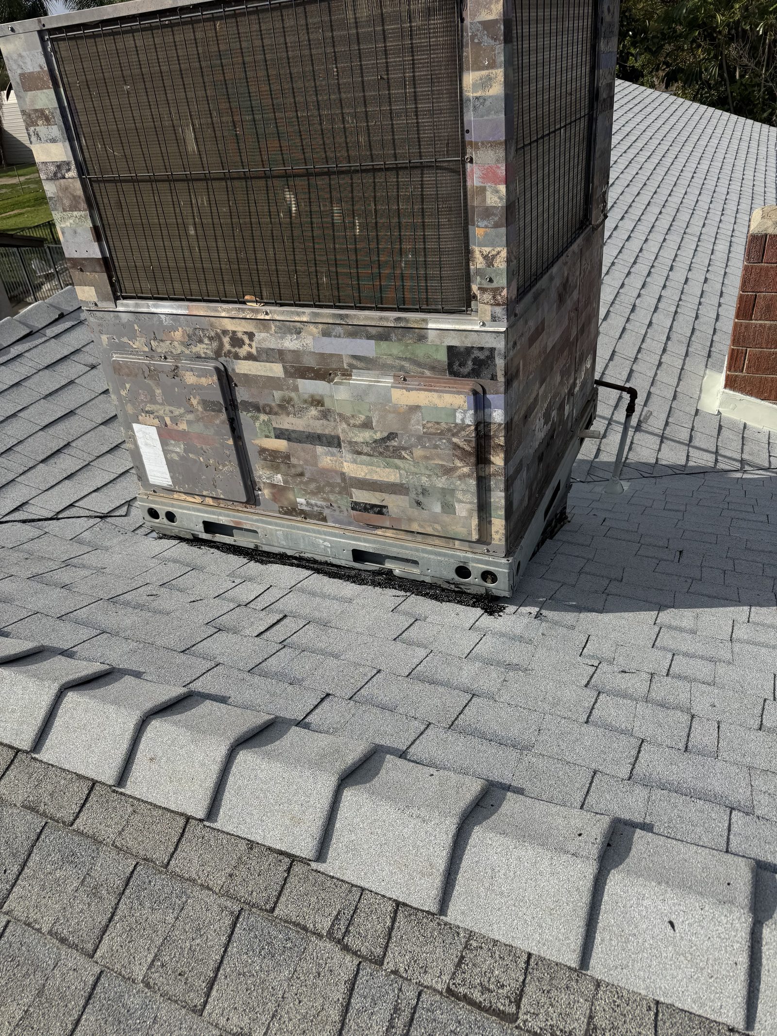 Commercial roofing project